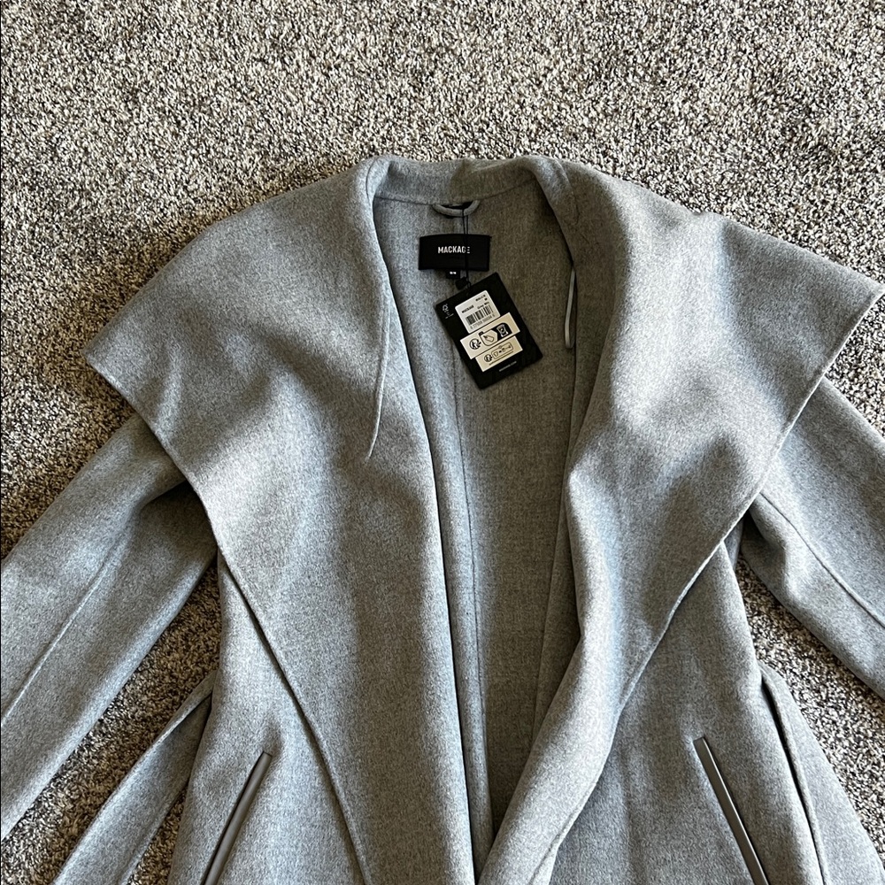 MACKAGE | Mai Wool Wrap Coat - Picture 4 of 7